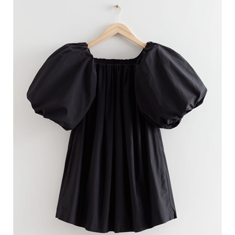 Off shoulder black dress